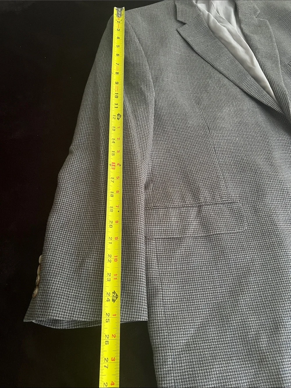 Silk &  Wool Ralph Lauren Blazer - Blue & Gray